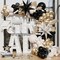 Black And Gold Balloon Arch Kit,Sand White Chrome Gold Balloons with Exploding Star Foil Balloons for New Year Decorations Graduation Retirement Adult Birthday Party Wedding Decor